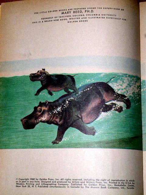 Animal Quiz, First Printing, Little Golden Book