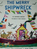 The Merry Shipwreck, First Printing, Little Golden Book