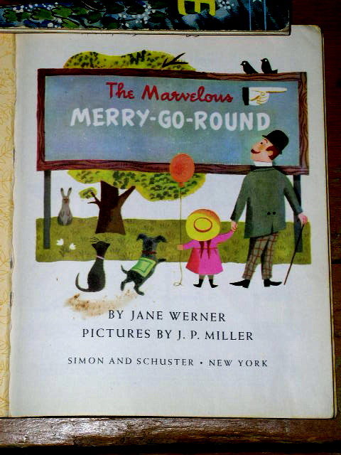 The Marvelous Merry-Go-Round, First Printing, Little Golden Book
