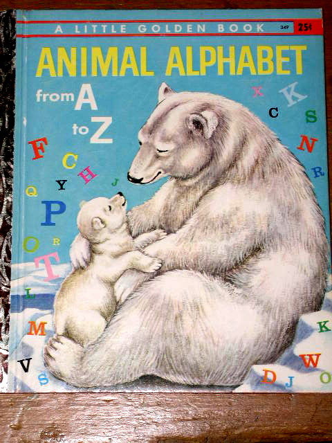 Animals Alphabet, First Printing, Little Golden Book
