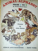 Animals Alphabet, First Printing, Little Golden Book