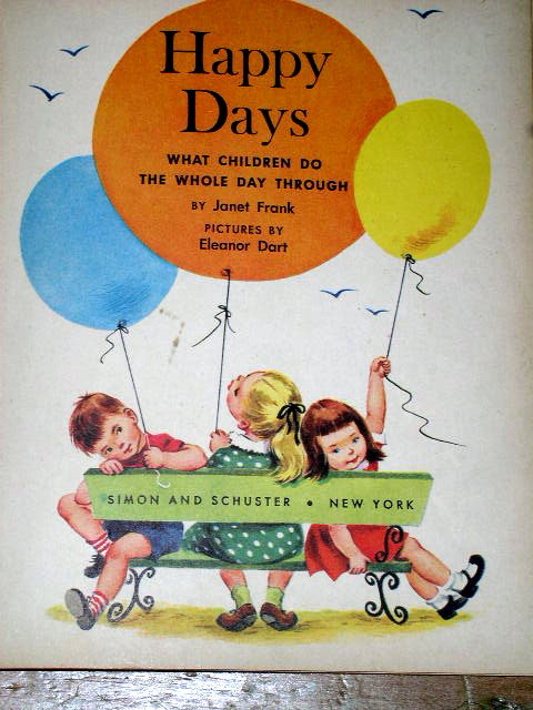 Happy Days, First Printing, Little Golden Book