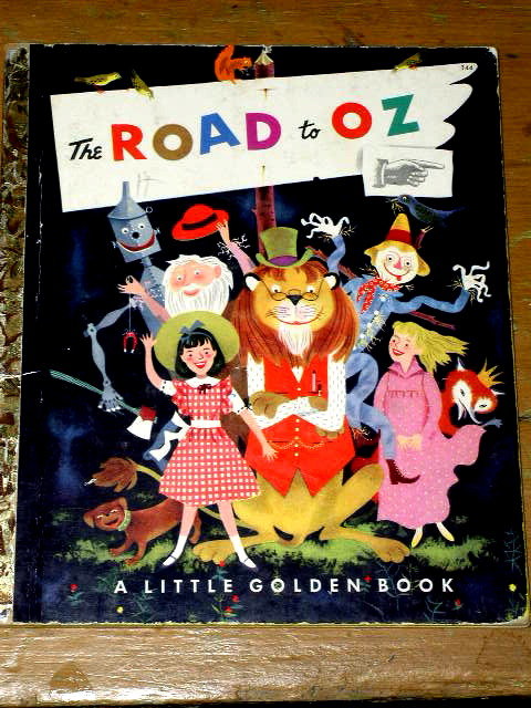 The Road To Oz, First Printing, Little Golden Book
