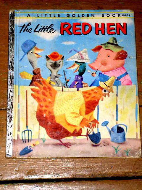 The Little Red Hen, First Printing, Little Golden Book