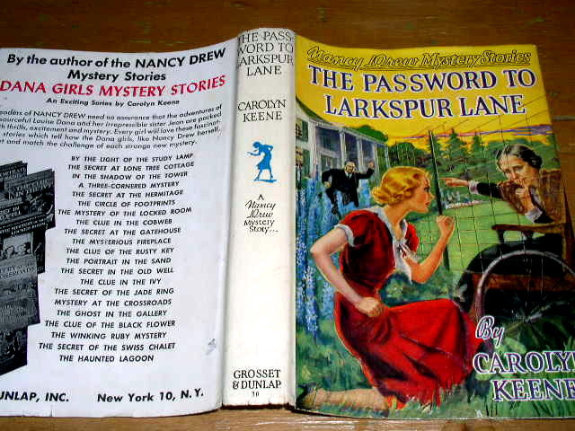 Nancy Drew - The Password to Larkspur Lane Book