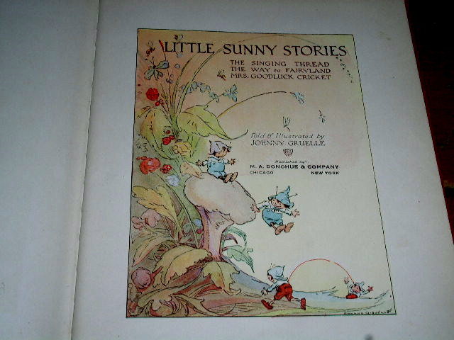 Little Sunny Stories Book by Johhny Gruelle