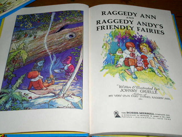 Raggedy Ann and Raggedy Andy's Friendly Fairies Book