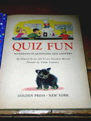 Quiz Fun, First Printing, Little Golden Book