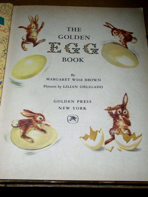 The Golden Egg Book, First Printing, Little Golden Book