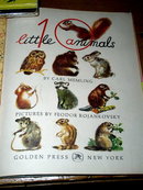 Ten Little Animals, First Printing, Little Golden Book