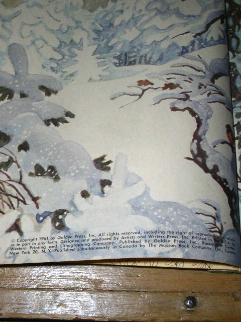 Ten Little Animals, First Printing, Little Golden Book