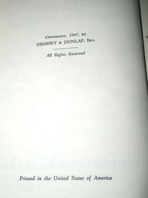 Cherry Ames - Visiting Nurse Book