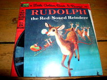 Disney Rudolph, Book and Child's Record