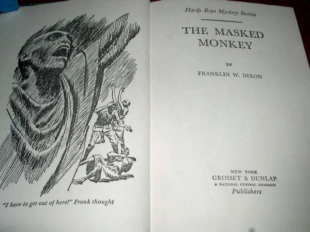 Hardy Boys, The Masked Monkey Book