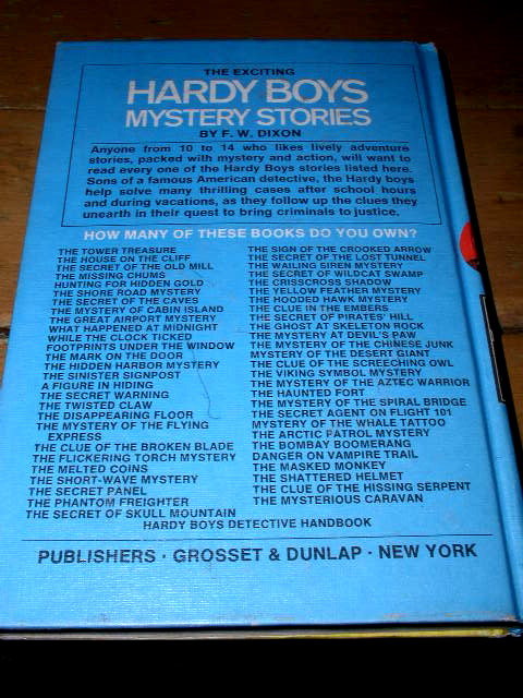 Hardy Boys, The Mysterious Caravan Book