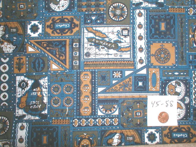 Vintage Fabric 1950