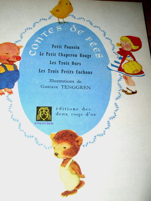 Contes de Fees, French Little Golden Book