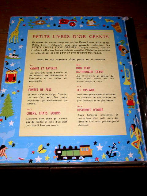 Contes de Fees, French Little Golden Book