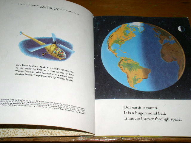 First Golden Geography, Little Golden Book, Second Printing