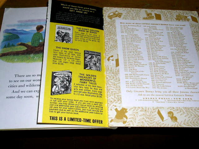 First Golden Geography, Little Golden Book, Second Printing