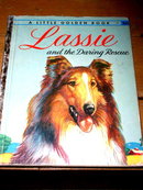 Lassie and the Daring Rescue, Little Golden Book, Third Printing