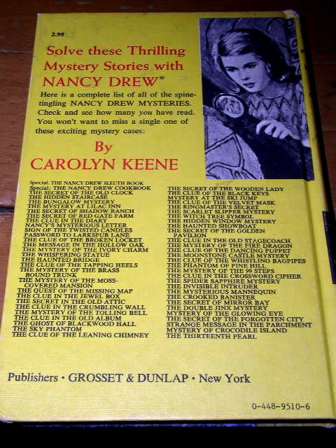 Nancy Drew, Password to Larkspur Lane Book