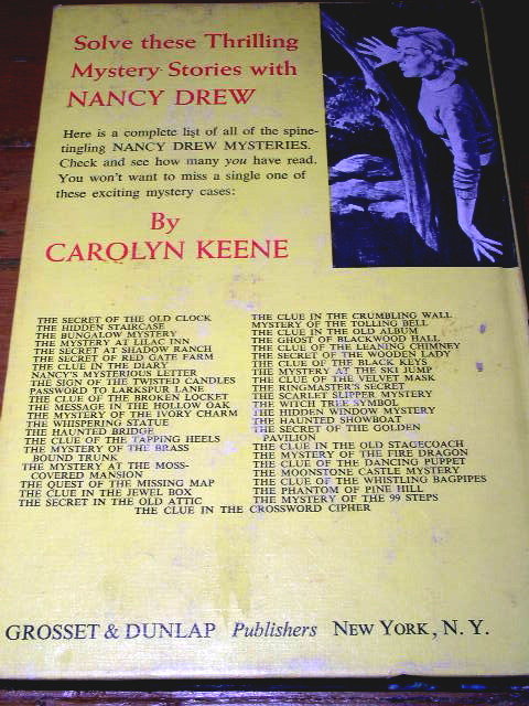 Nancy Drew, The Clue in the Old Stagecoach Book