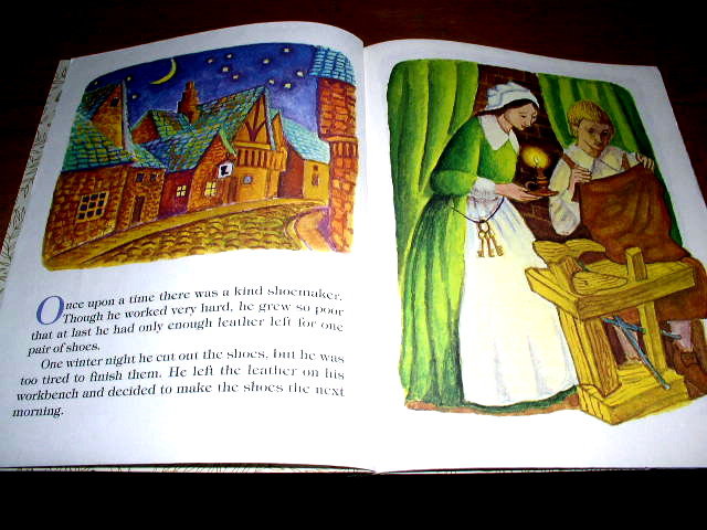 The Elves and the Shoemaker, Second Printing, Little Golden Book