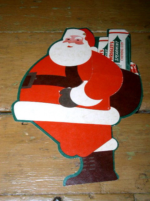 Wrigley's Spearment Gum Christmas Card or Ornament
