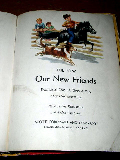 Dick and Jane, The New Our New Friends Reader Book, Teachers Edition