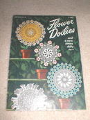 Flower Doilies Crochet Pattern Book - PTB