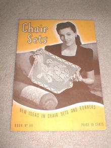 Chair Sets Crochet Pattern Book - PTB