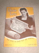 Chair Sets Crochet Pattern Book - PTB