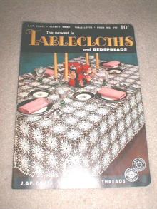 Tablecloths Crochet Pattern Book - PTB