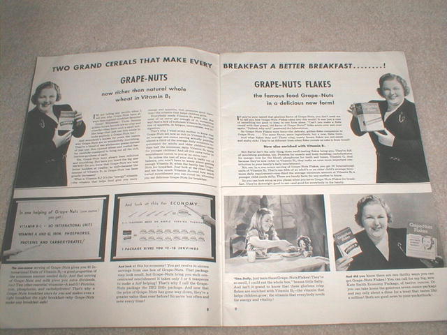 Kate Smith's Breakfast Book, 1941 _ CK