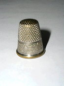 Thimble, Sterling Silver, Germany