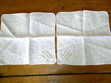 Embroidered Handkerchiefs