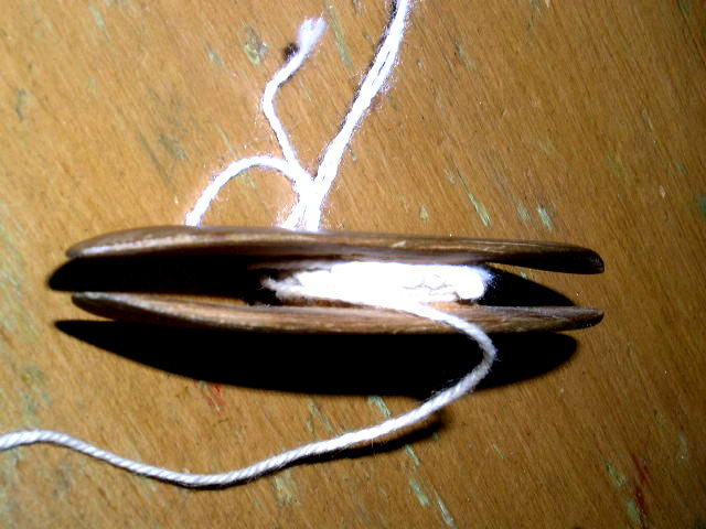 Wooden Tatting Shuttle