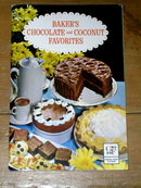 Baker's Chocolate and Coconut Favorites Cookbook