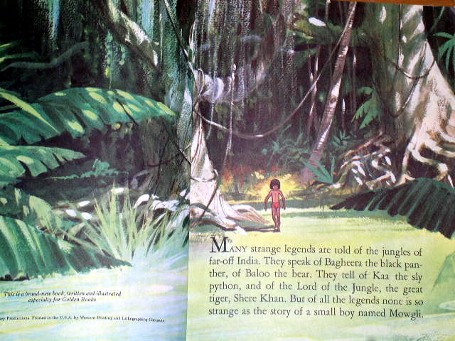 The Jungle Book, First Printing, Little Golden Book