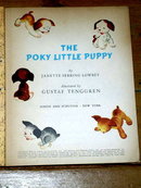 The Poky Little Puppy, First Printing, Little Golden Book