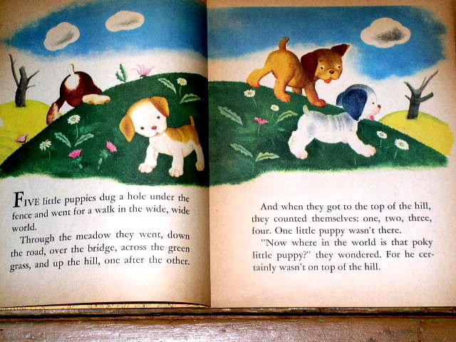 The Poky Little Puppy, First Printing, Little Golden Book
