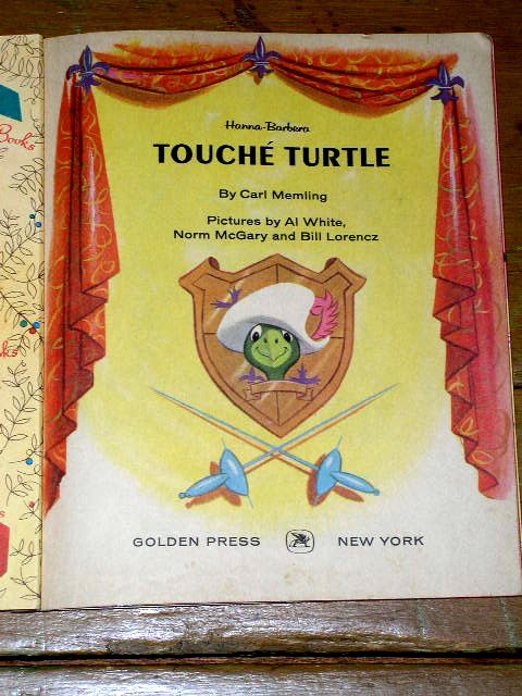 Touche Turtle, First Printing, Little Golden Book