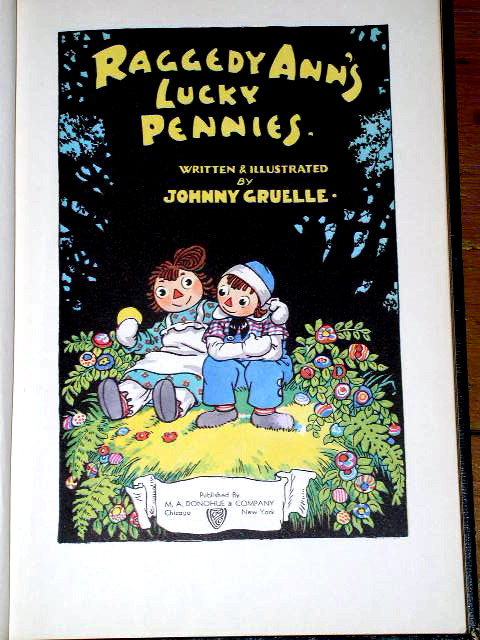 Raggedy Ann's Lucky Pennies Book