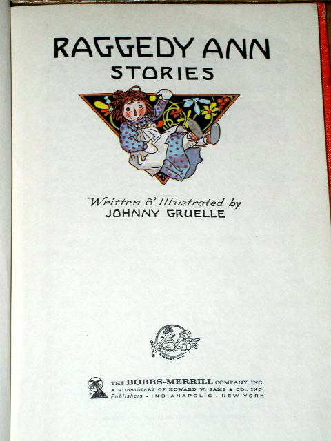 Raggedy Ann Stories Book