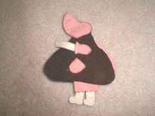 Felt Girl Needle Holder