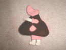 Felt Girl Needle Holder