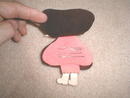 Felt Girl Needle Holder