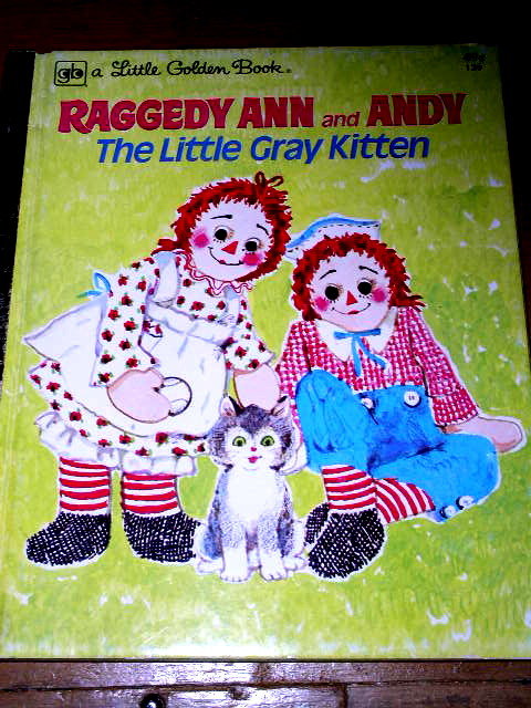 Raggedy Ann and Andy, The Little Grey Kitten, Little Golden Book