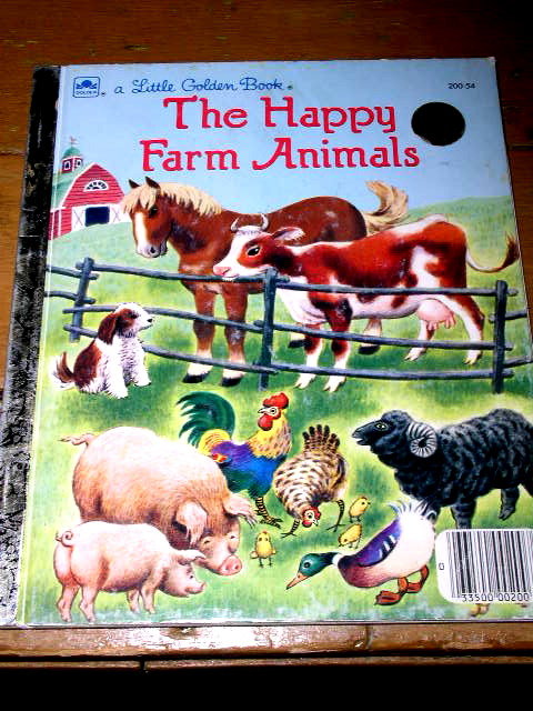 The Happy Farm Animals, Little Golden Book